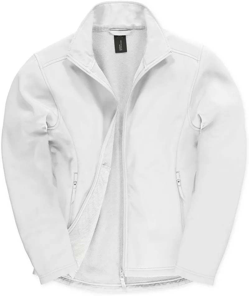 Ανδρικό Μπουφάν Softshell JUI62 B&C ID.701 White/White