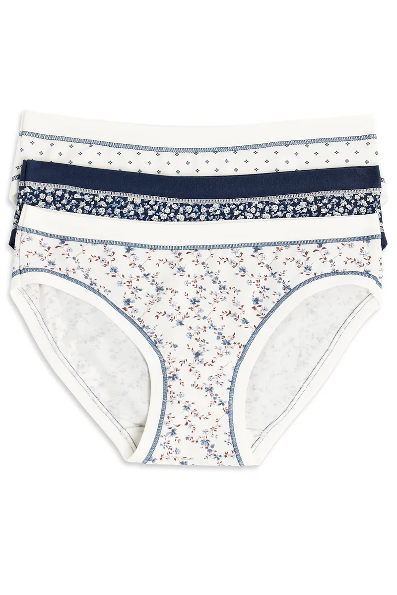 Cotonella γυναικεία εσώρουχα με μπάσκα Mini Slip (3 τμχ)-3362-I503-3M100