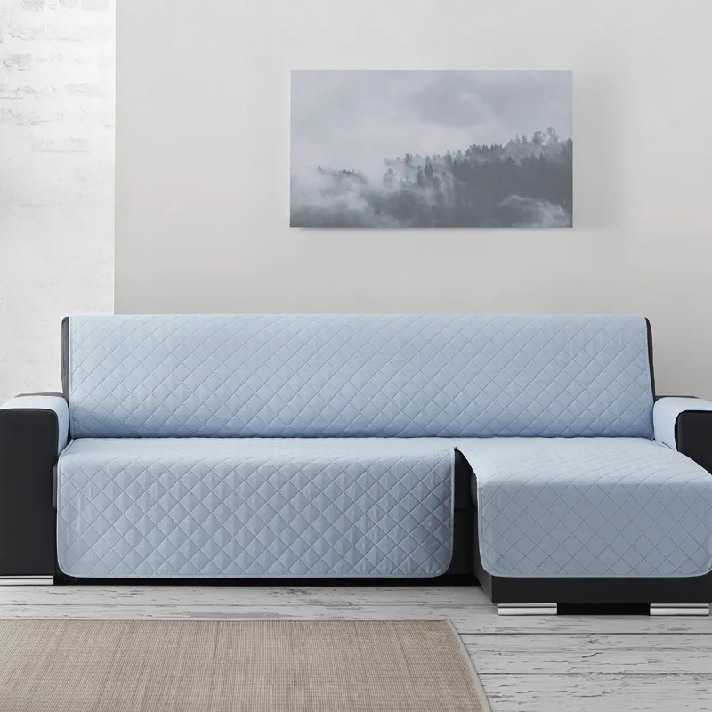 Σταθερά Καλύμματα Καναπέ Γωνία Universal Quilt - C/24 Ανοιχτό Μπλε - Γωνία 240cm