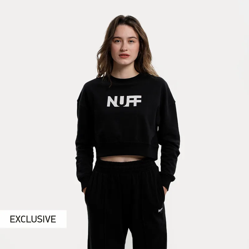 Nuff Graphic Γυναικείο Cropped Φούτερ (9000108381_1469)