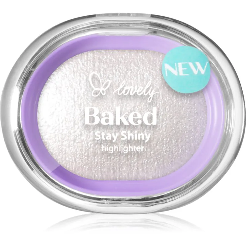 Lovely Baked Stay Shiny Highlighter ψημένο λευκαντικό απόχρωση 01 4 γρ