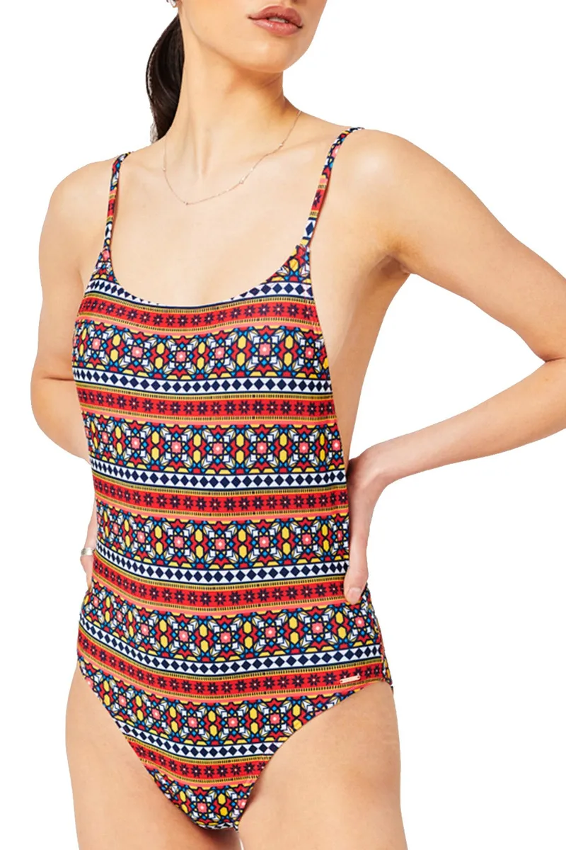 Μαγιό Ολόσωμο Superdry Vintage Surf Swimsuit W3010274A-7AT Γυναικείο
