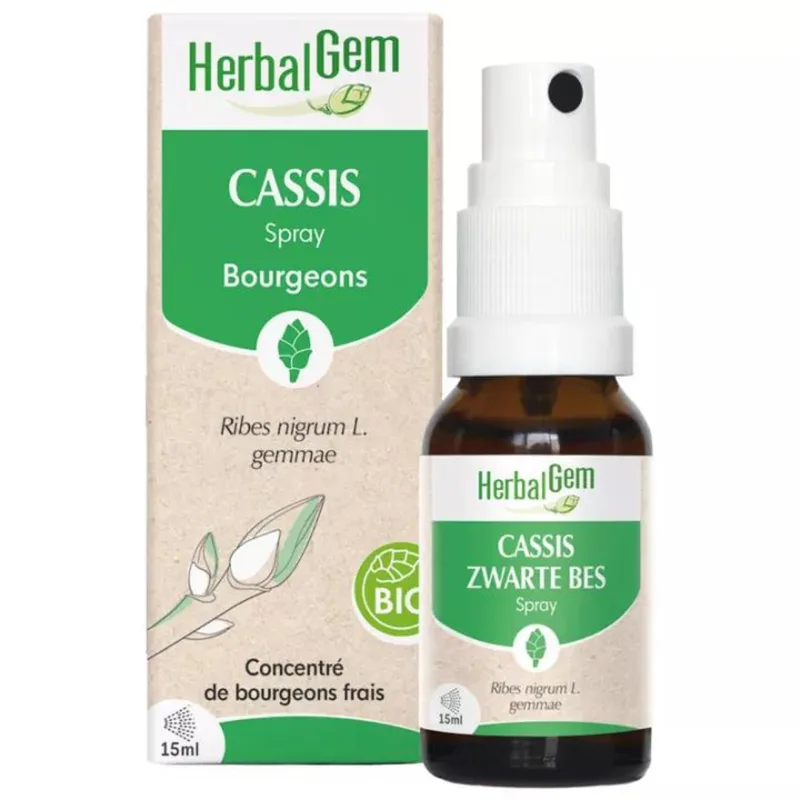 Herbalgem Spray Gems Cassis Bio 15ml