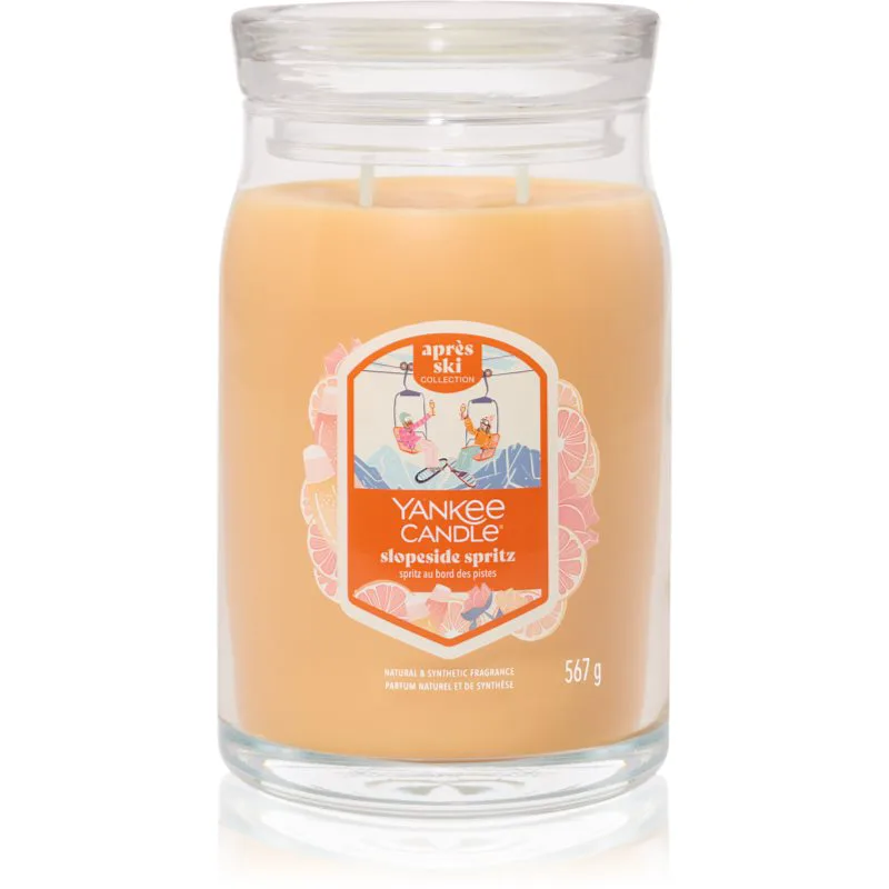 Yankee Candle Slopeside Spritz αρωματικό κερί Υπογραφή 567 γρ