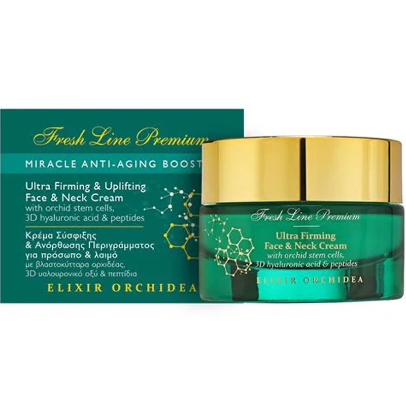 Fresh Line Elixir Orchidea Ultra Firming & Uplifting Face & Neck Cream Κρέμα Σύσφιξης & Ανόρθωσης Περιγράμματος για Πρόσωπο & Λαιμό 50ml