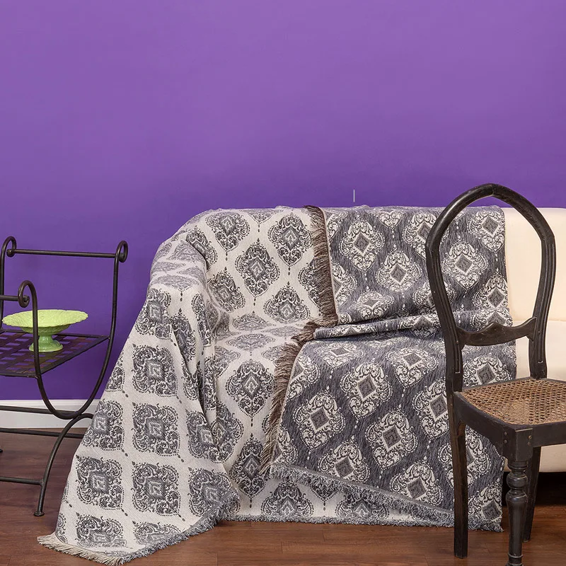 Ριχτάρι Διθέσιου Καναπέ 180x250 Melinen Galia Dark Grey 180x250
