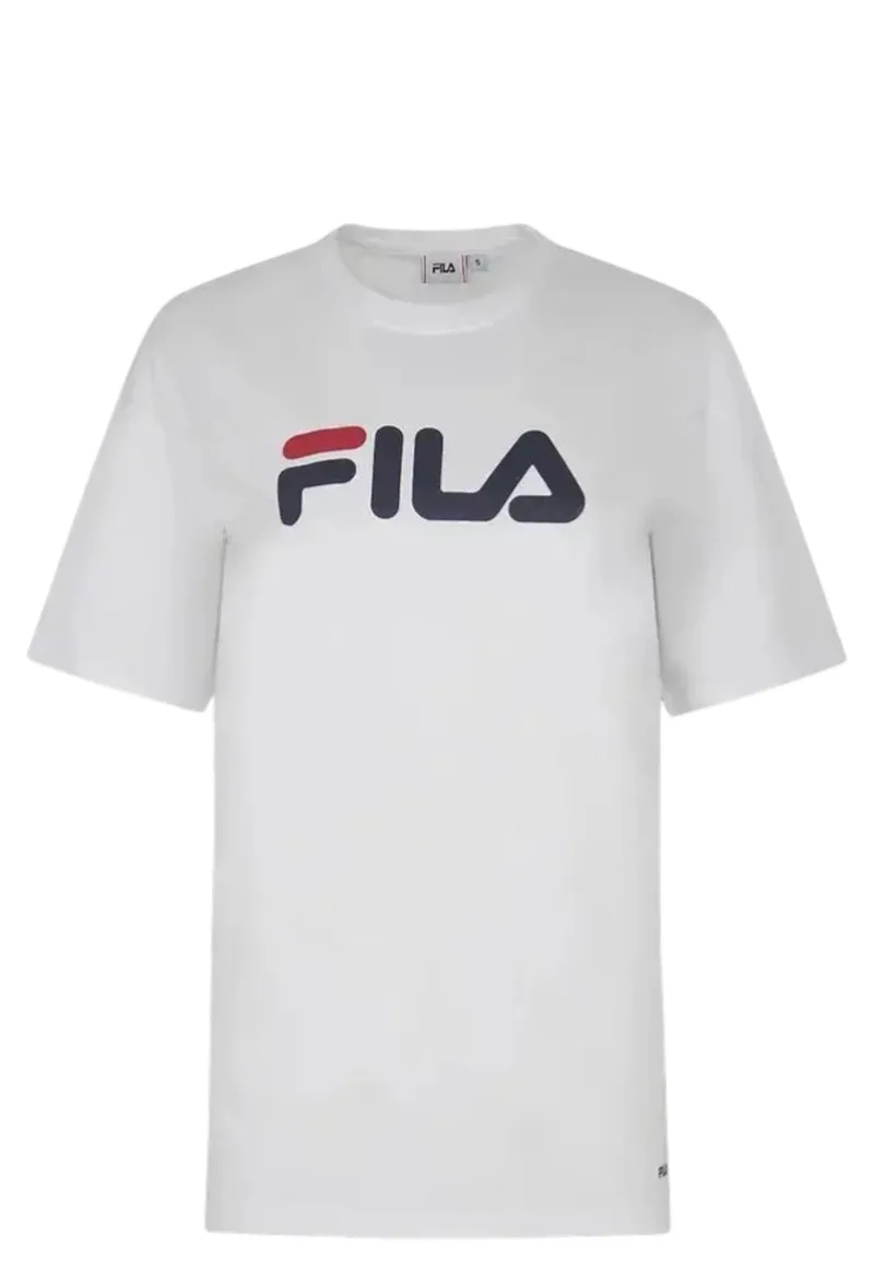 Μπλούζα Κοντομάνικη Fila Με Μεγάλο Τύπωμα APUNWS26034-WHITE Γυναικείο