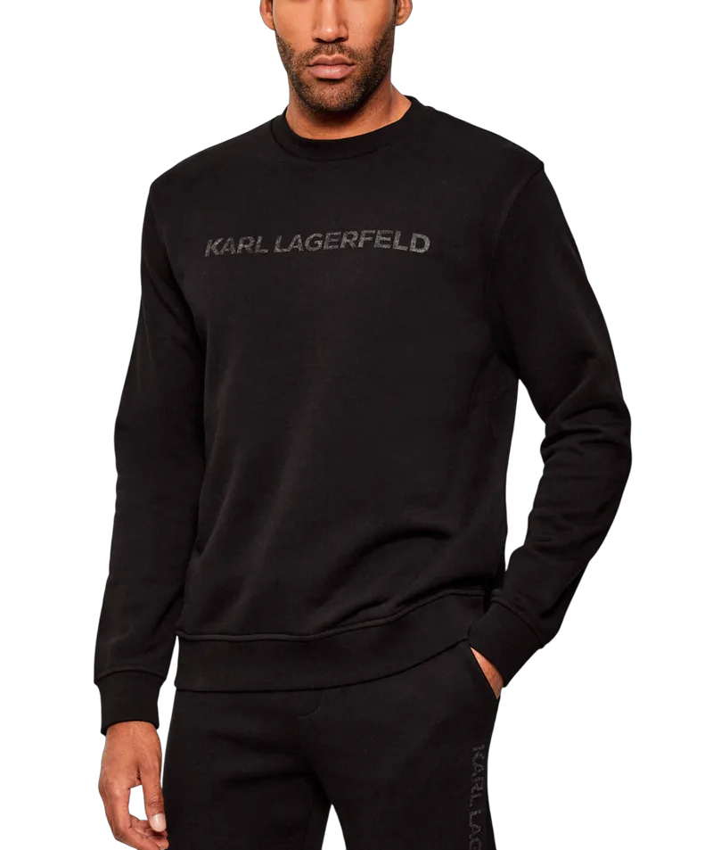Ανδρικό Φούτερ Μαύρο Karl Lagerfeld 705020 554910-990