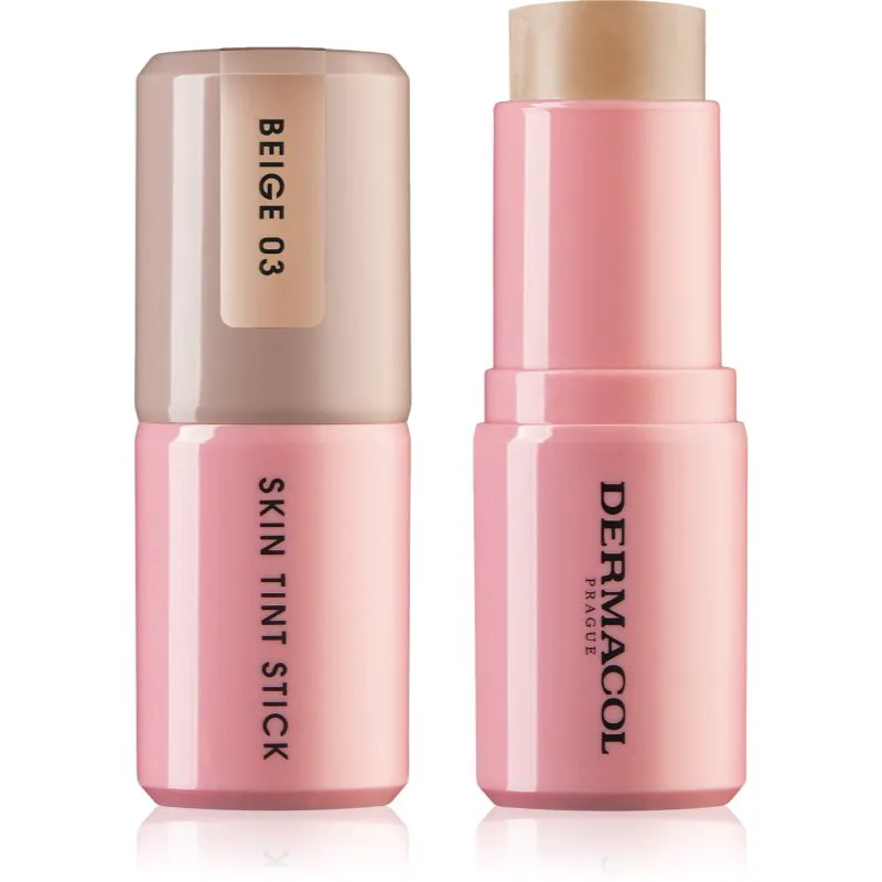 Dermacol Beauty Stick Skin Tint make-up σε στικ απόχρωση 03 Μπεζ 15 γρ