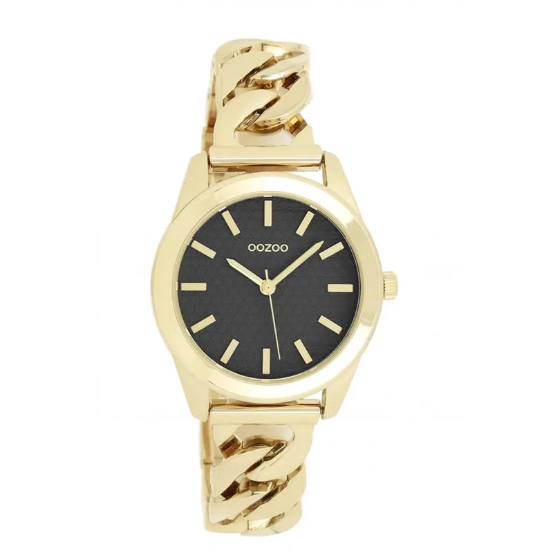 OOZOO Timepieces - C11422, Χρυσό case with Stainless Steel Bracelet