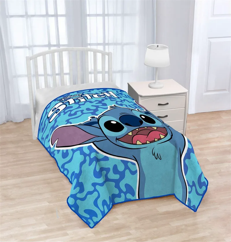 Κουβέρτα Μονή Βελουτέ 160x240εκ. Stitch 515 Disney DimCol