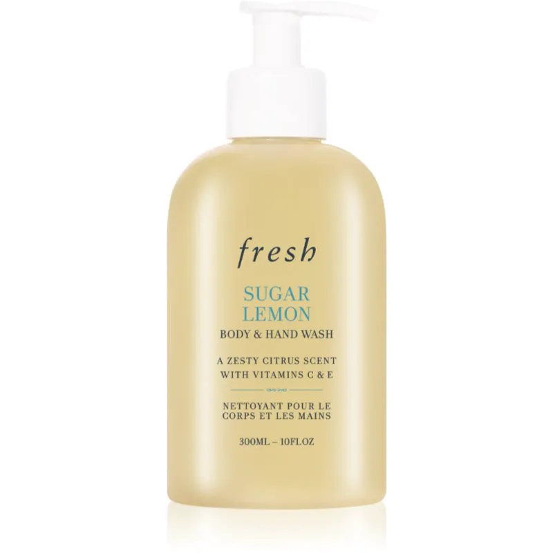 fresh Sugar Lemon Body & Hand Wash τζελ για ντους 300 ml