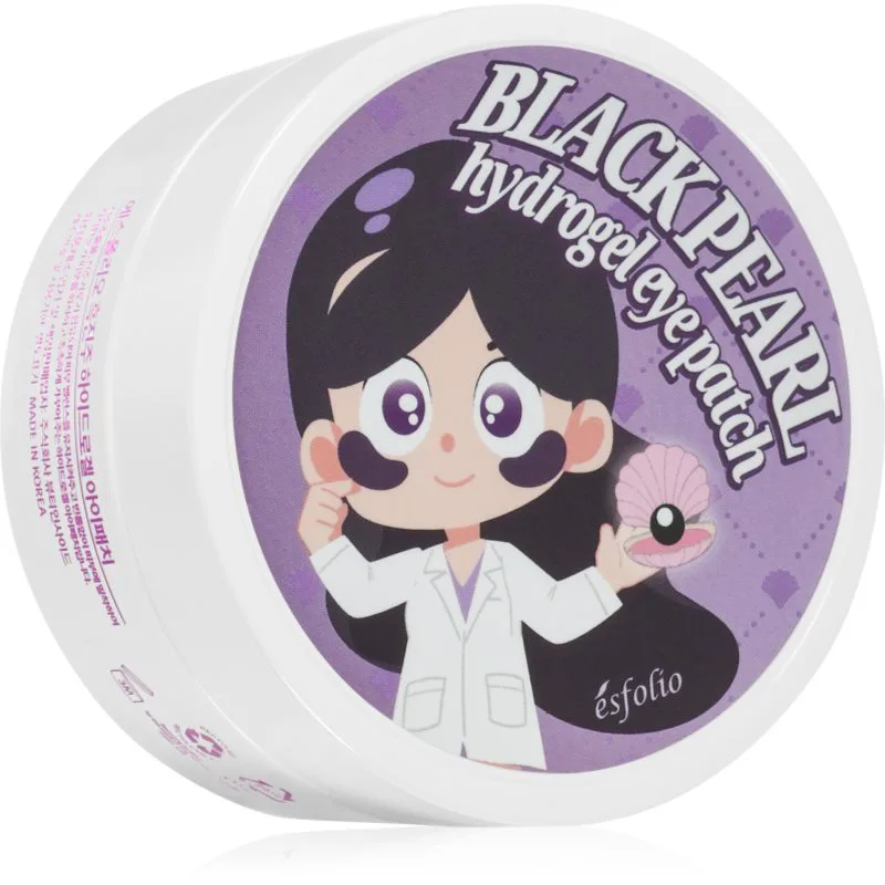 esfolio Black Pearl επιθέματα υδρογέλης Γύρω από τα μάτια 60 τμχ