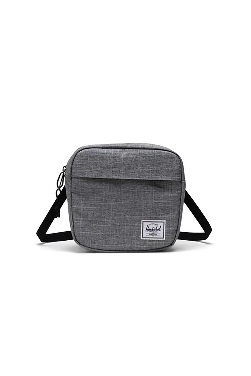 Herschel unisex τσάντα crossbody μονόχρωμη με contrast logo patch "Classic™" 2 L - 66UACL00898 Γκρι