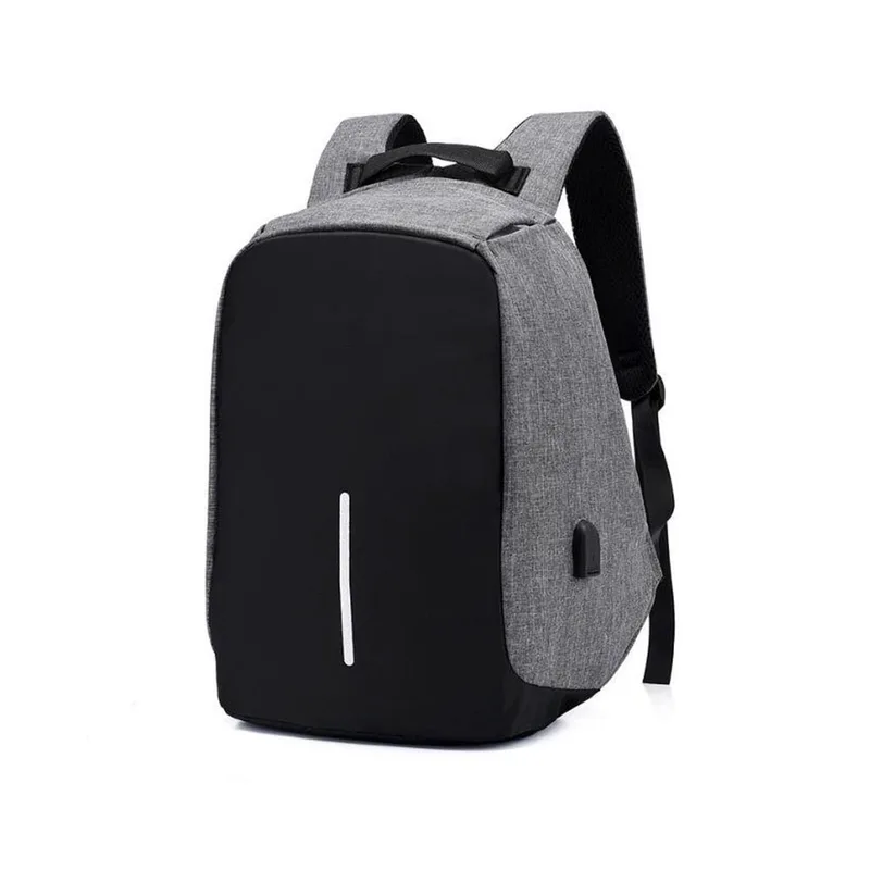Σακίδιο Anti-Theft με Θήκη Laptop 13'' Amber Γκρι AM2008 32 x 42 x 11 cm