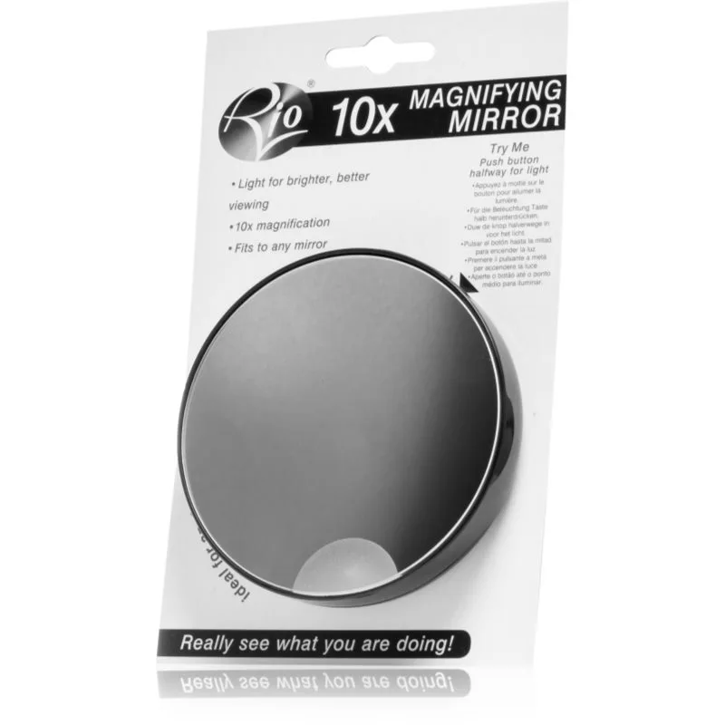 RIO 10x Magnifying Mirror μεγεθυντικό καθρεπτάκι με βεντούζες 1 τμχ