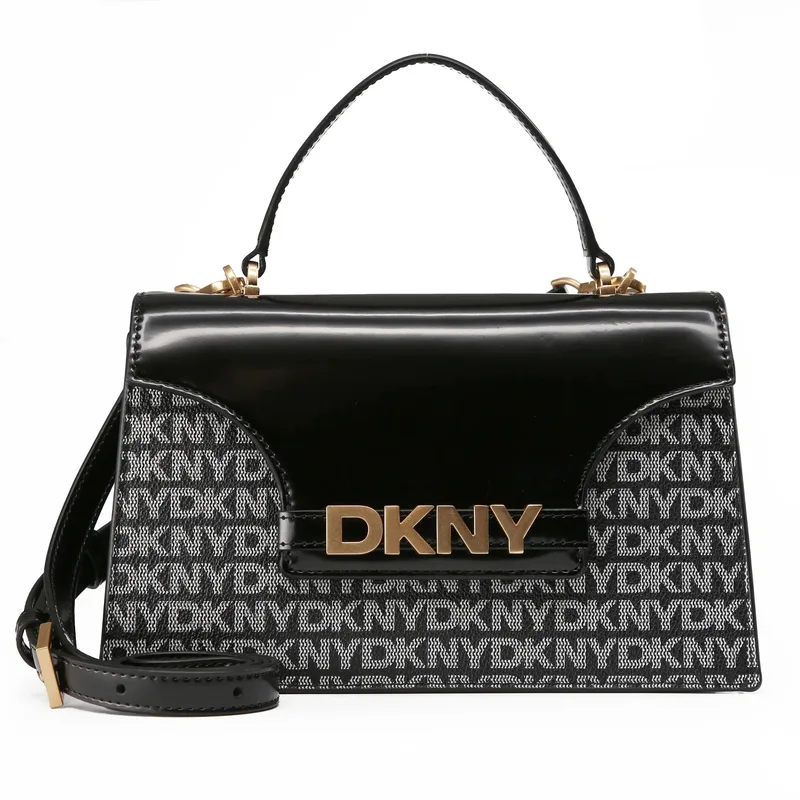 Γυναικεία Τσάντα Χειρός Ώμου DKNY R52N5J32-XLB Μαύρο Logo