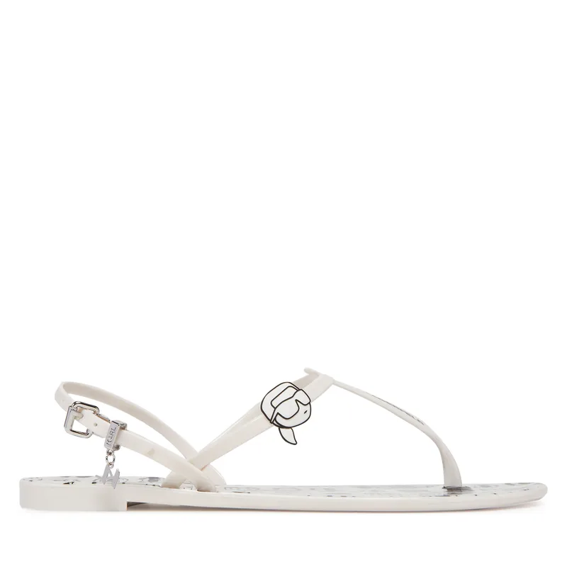 Σανδάλια KARL LAGERFELD Jelly KL80002G Λευκό