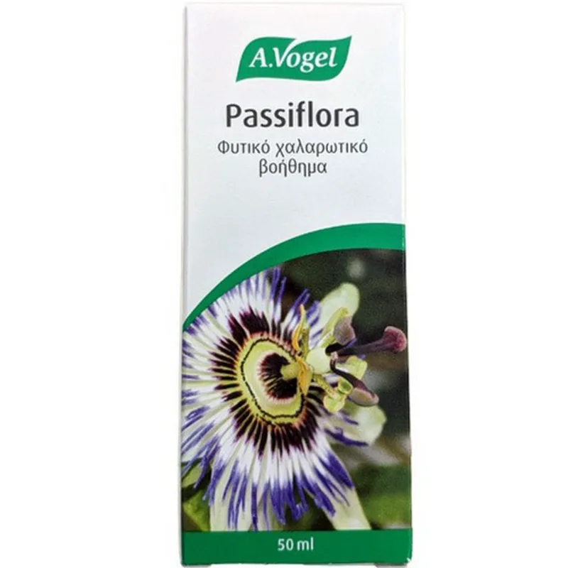 A.Vogel Passiflora Συμπλήρωμα Διατροφής με Εκχύλισμα Πασιφλόρας για Διατήρηση του Αισθήματος Ηρεμίας & Χαλάρωσης 50ml