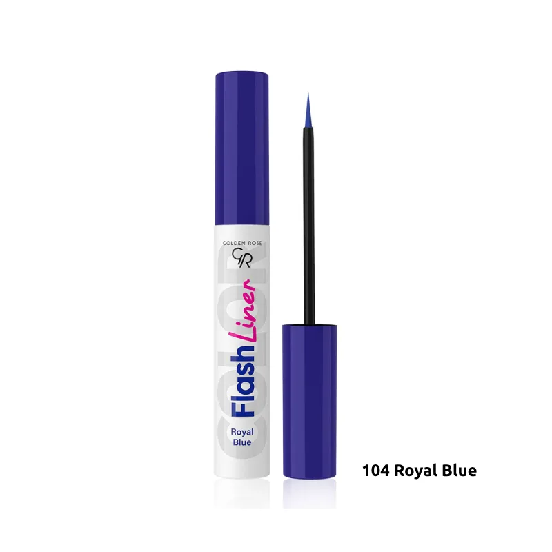 Golden Rose Flash Liner Colored Eyeliner 104 Royal Blue