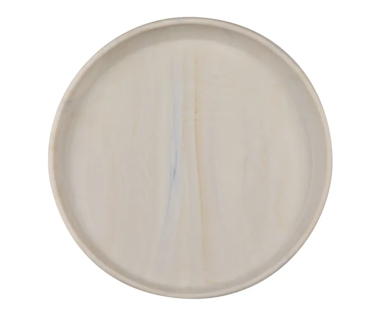 Eeveve Silicone Big Plate - Marble Autumn Χρυσό