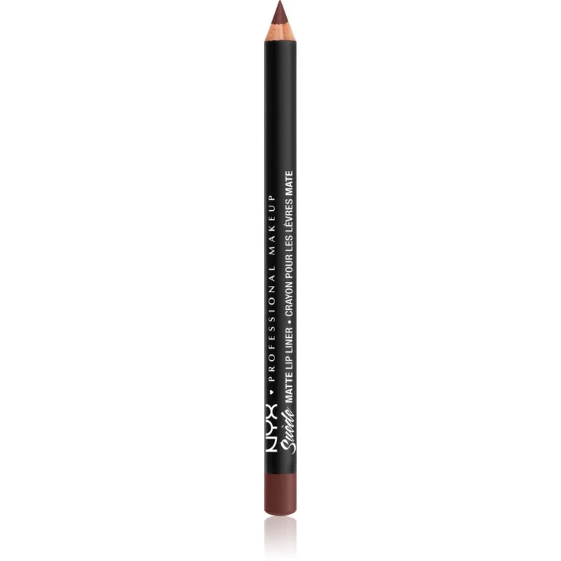 NYX Professional Makeup Suede Matte Lip Liner Ματ λάινερ χειλιών απόχρωση 55 Cold Brew 1 γρ