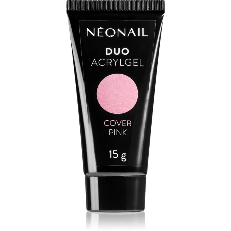 NEONAIL Duo Acrylgel Cover Ροζ τζελ για τζελ και ακρυλικά νύχια απόχρωση Cover Ροζ 15 γρ