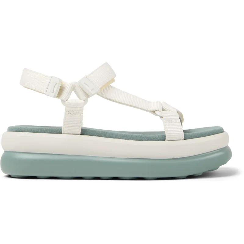 CAMPER Pelotas Flota Up - Πέδιλα Για Γυναικεία - Λευκό, Μέγεθος 38, Cotton fabric