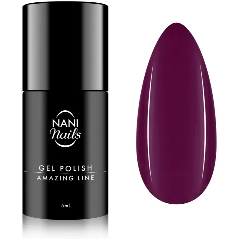 NaniNails NANI Amazing Line τζελ βερνίκι νυχιών απόχρωση Berry Spell 5 ml