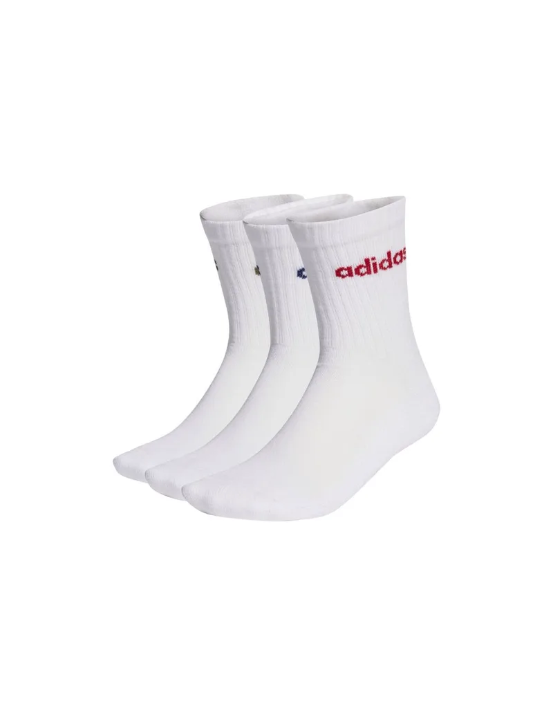 Crew Cushioned Socks 3 Pairs white KD1716