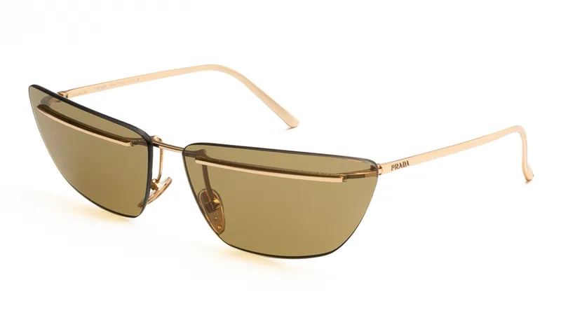 PRADA ΓΥΑΛΙΑ ΗΛΙΟΥ PRADA C52S 5AK70G 6413 C52S Χρυσό