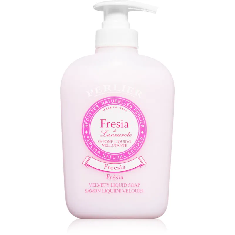 Perlier Freesia υγρό σαπούνι για χέρια και σώμα 300 ml