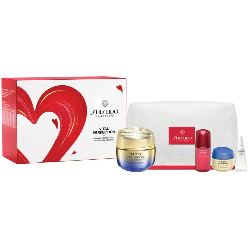 Shiseido Vital Perfection Uplifting and Firming Advanced Cream σετ δώρου