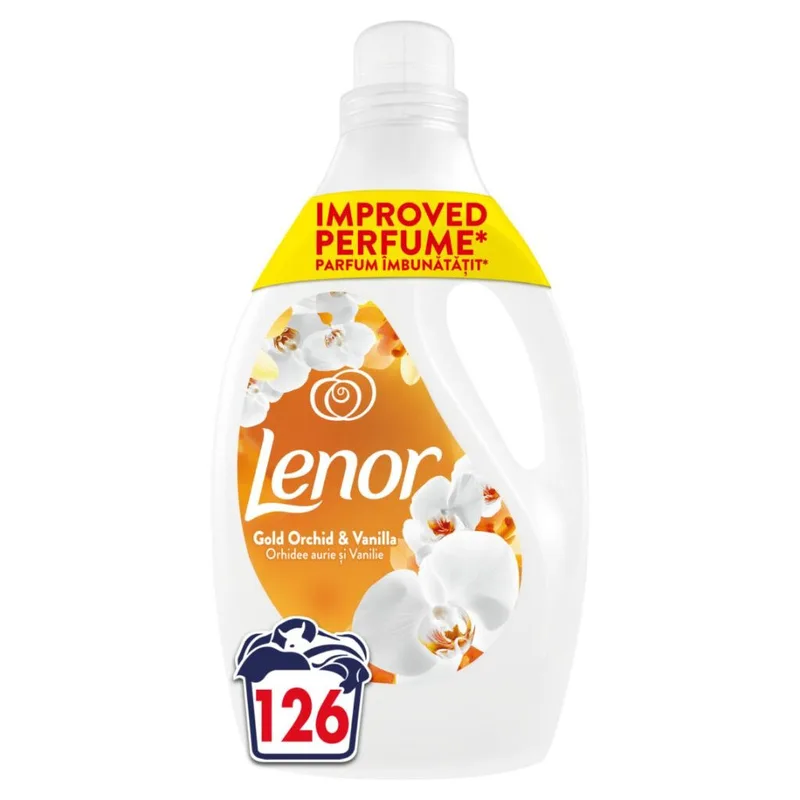 Lenor Μαλακτικό Ρούχων Joy Χρυσό Orchid 126 μεζούρες