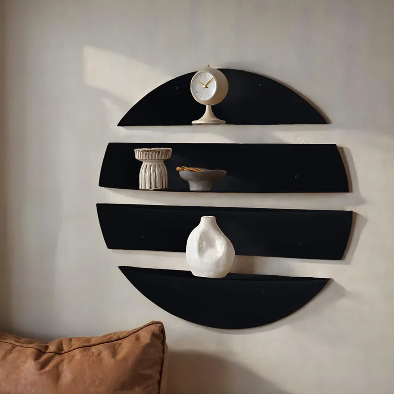 Μεταλλικό Διακοσμητικό Ράφι Vlnt118Syh 274Stl1105 (76x76 cm)