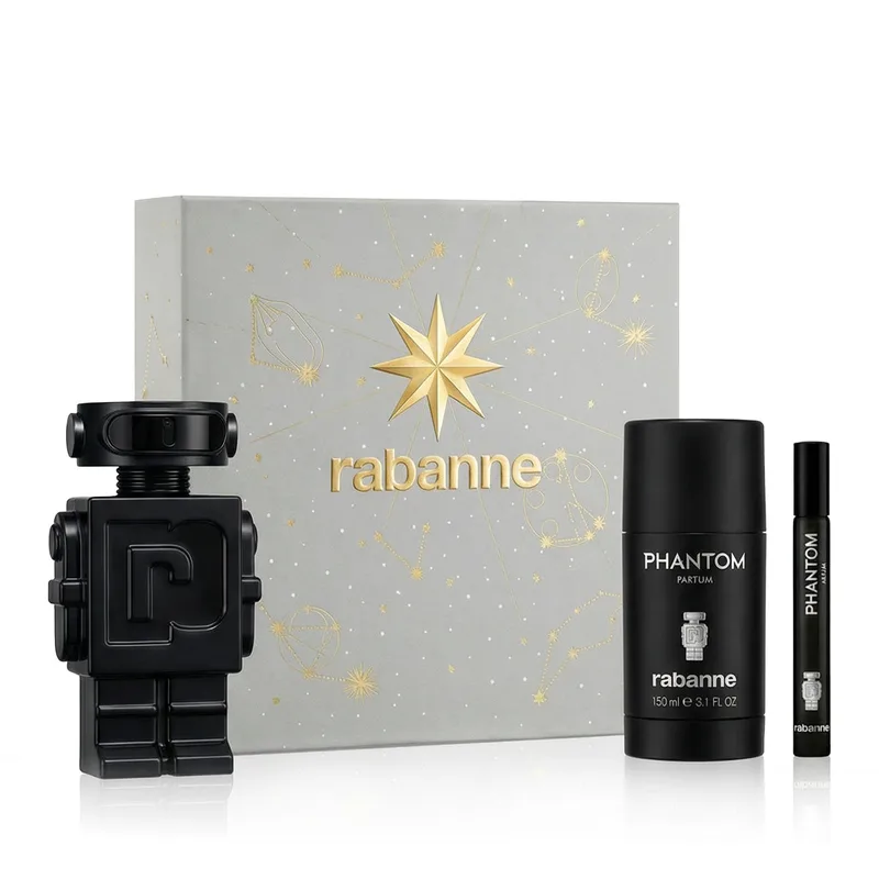 Rabanne Phantom Parfum 100 ml + DEO VAPO 150 ml + Parfum MINI 10 ml (man) 1 pcs