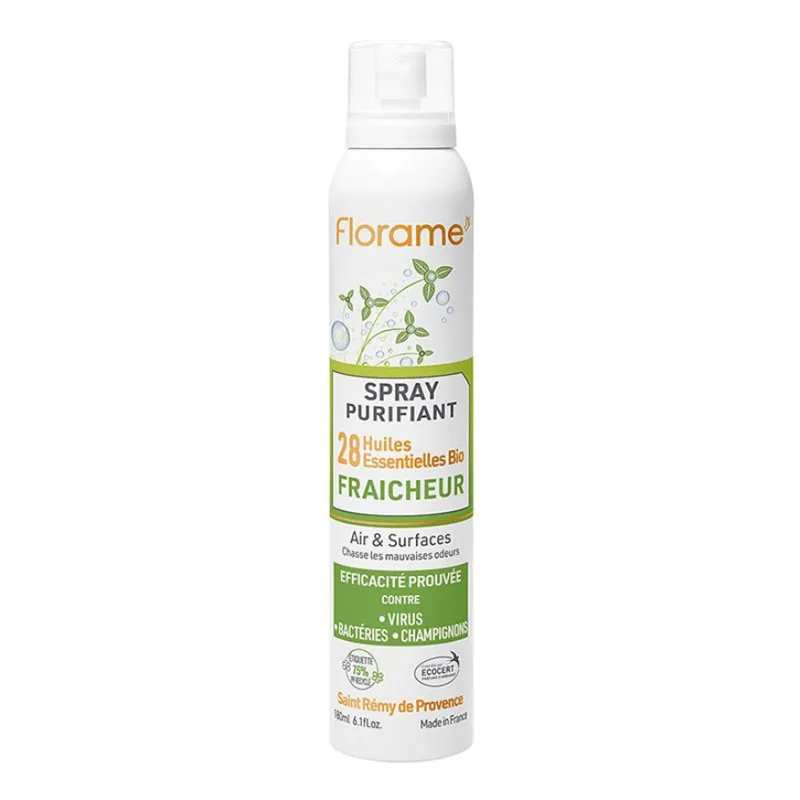 Florame Purifying Bio Freshness Spray for Air and Surfaces 180ml