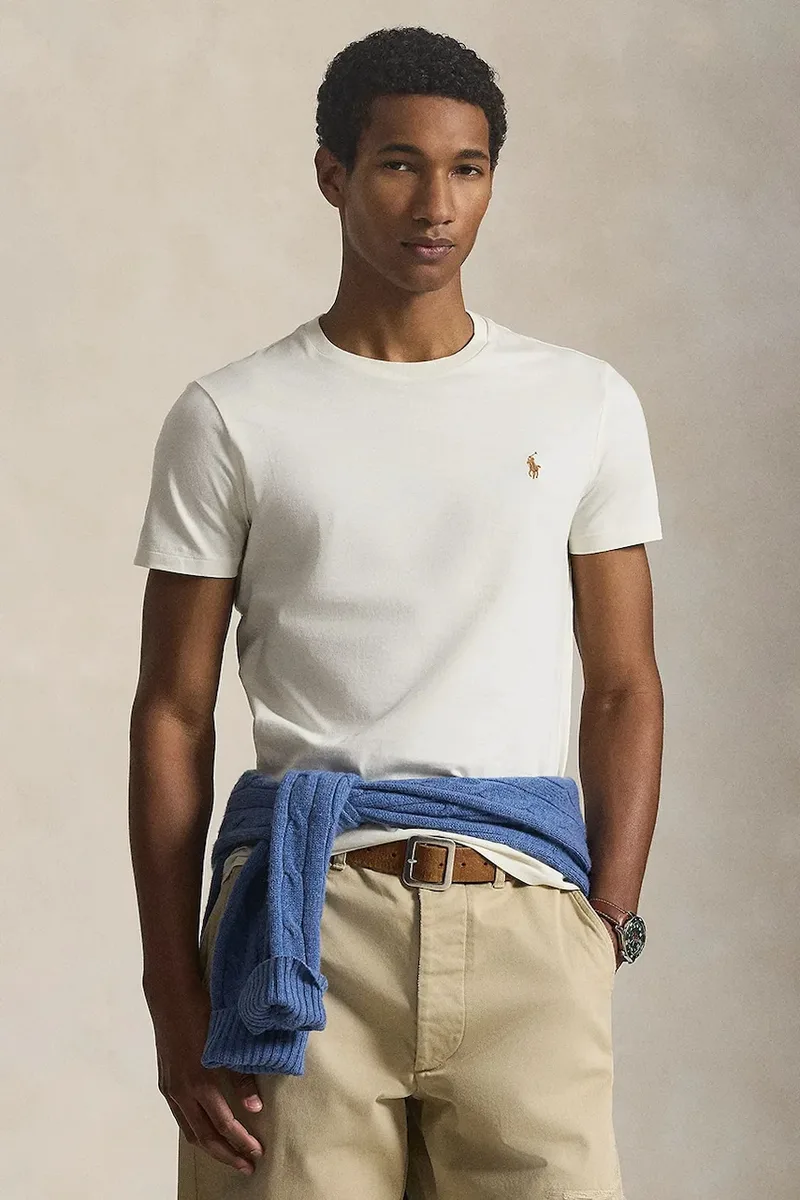 Polo Ralph Lauren basic t-shirt ανδρικός βαμβακερός
