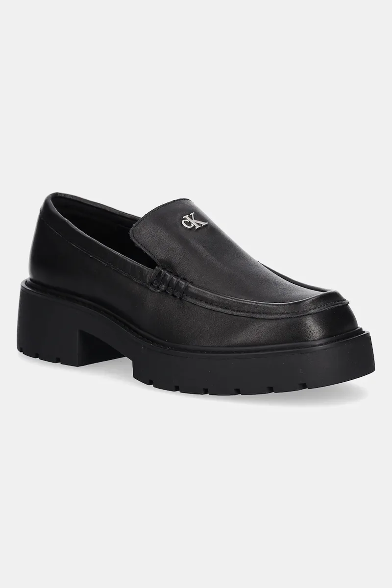 Μοκασίνια Calvin Klein Jeans COMBAT LOAFER HW LTH