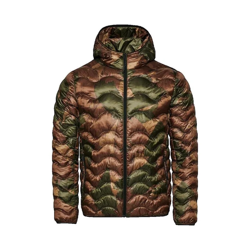 Χοντρό μπουφάν Superdry Doudoune Vintage à capuche slim en polyester recyclé