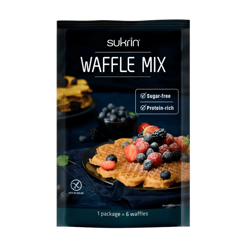 Sukrin Waffle Mix Μείγμα για βάφλες-100g