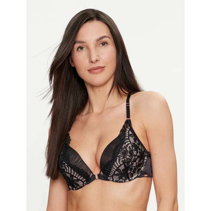 Hunkemöller Σουτιέν Push-up Antonia 204542 Μαύρο
