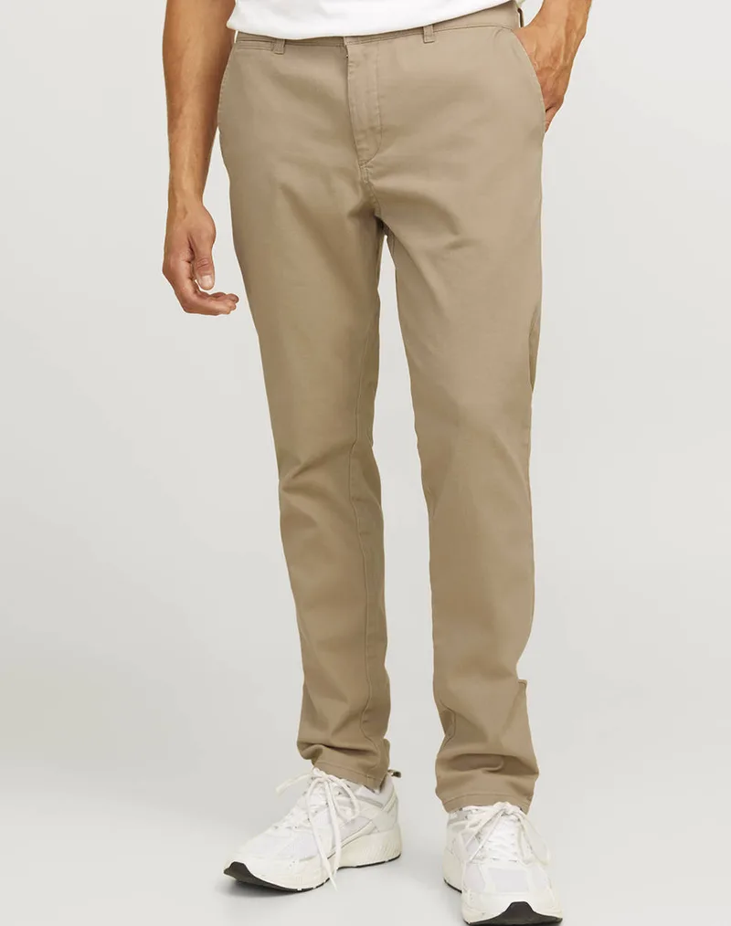 JACK&JONES JREBMICHAEL SLIM SHARP NOOS 12262654-Crockery Biege