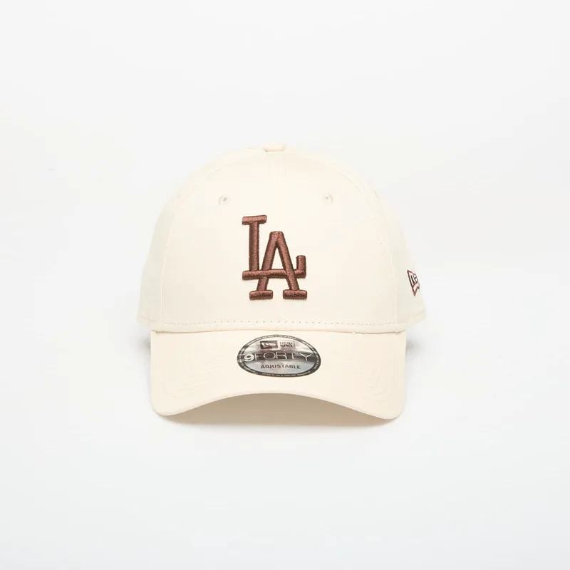 Cap New Era 9FORTY MLB League Essential Los Angeles Dodgers Μπεζ universal