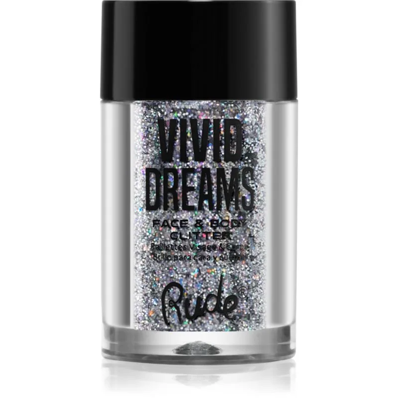 Rude Cosmetics Vivid Dreams Γκλίτερ για το σώμα και το πρόσωπο απόχρωση Dreamscape 2.7 γρ