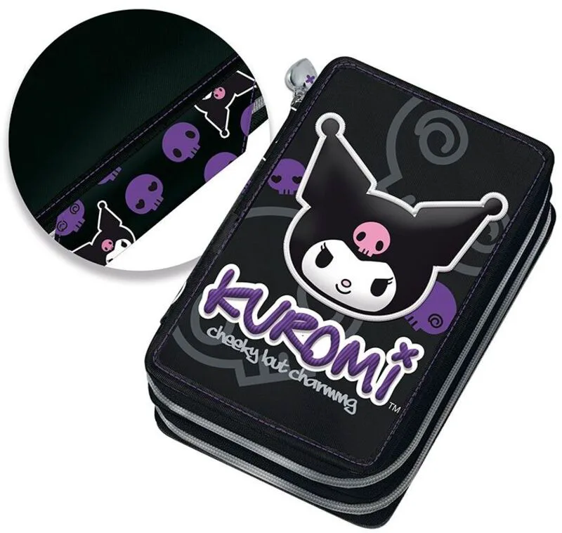 Kuromi 26 Κασετίνα Διπλή Γεμάτη Jolt (262331)