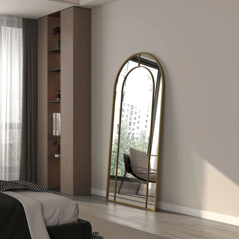 Καθρέπτης Δαπέδου Rounda - Χρυσό 985Etr1101 (90x180 cm)
