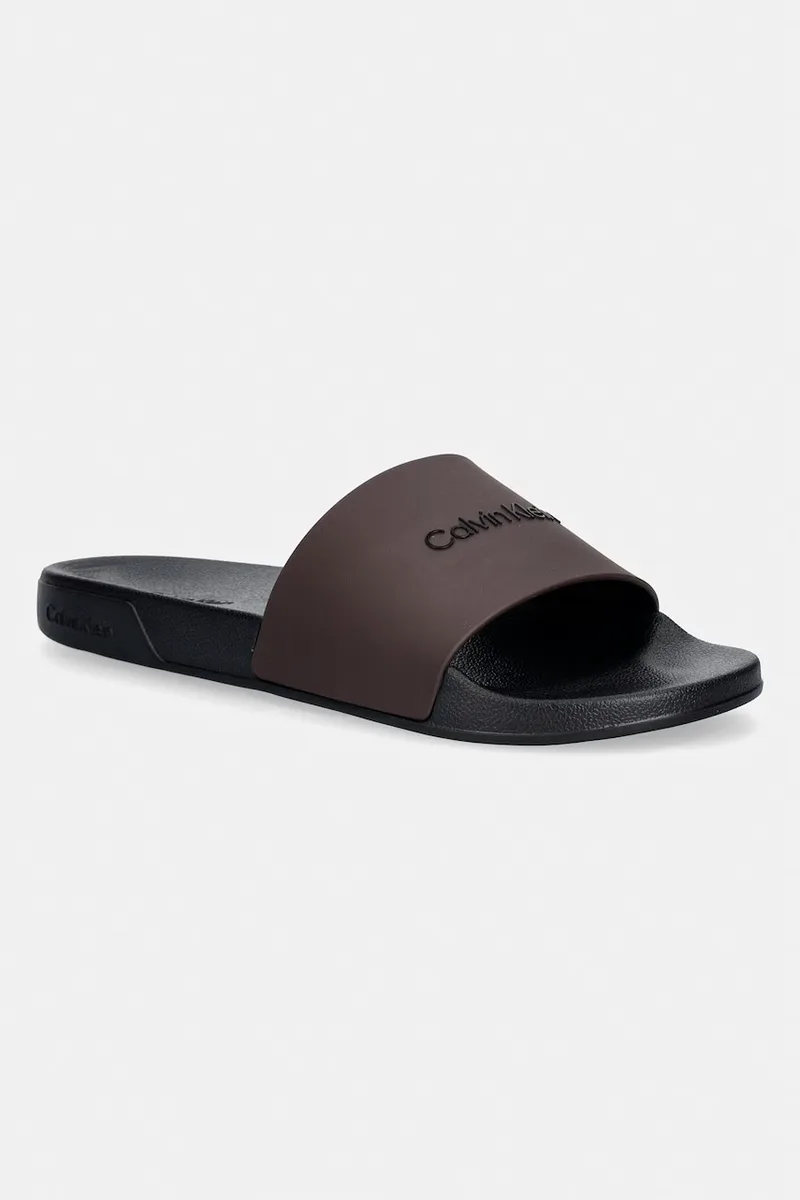 Calvin Klein σαγιονάρες με ανοιχτά δάχτυλα ανδρικές ESS SLIDE MONOBRAND CV