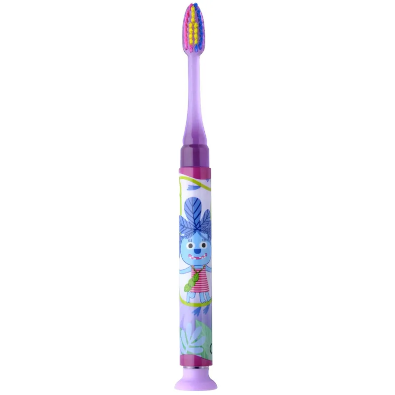 Gum Light-Up Junior 6+ Soft Toothbrush with Timer Light Παιδική Μαλακή Οδοντόβουρτσα με Φωτεινή Ένδειξη 1 Τεμάχιο - Μωβ