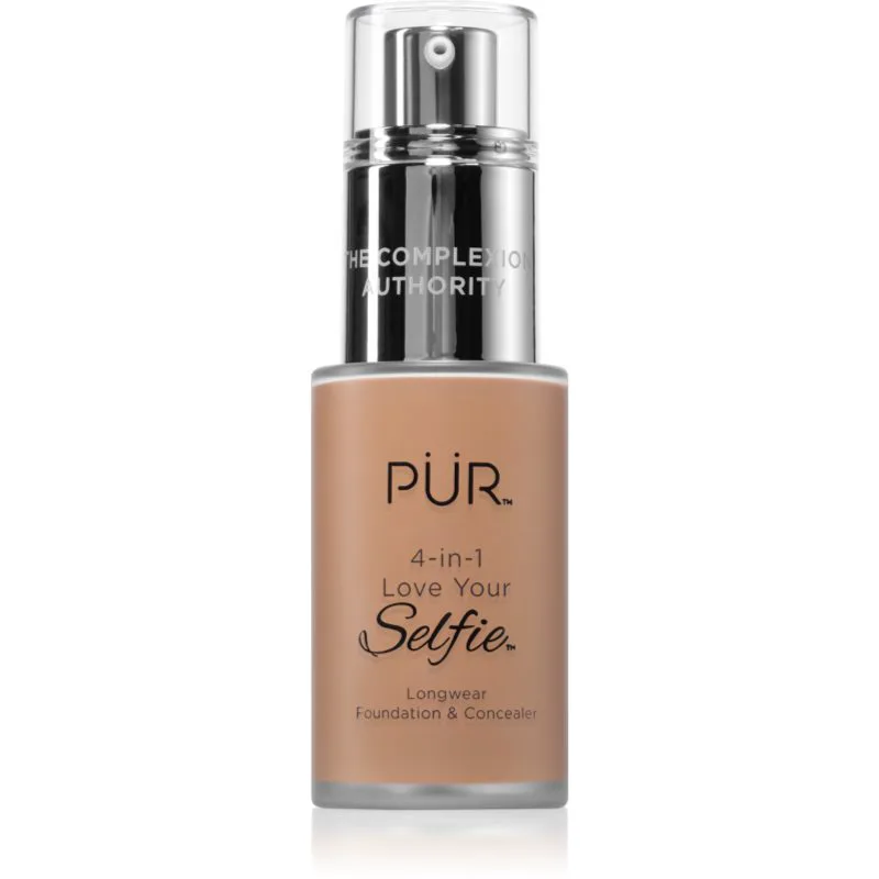 PÜR Cosmetics 4-in-1 Love Your Selfie μεικ απ και διορθωτής 2 σε 1 απόχρωση TN3 30 ml